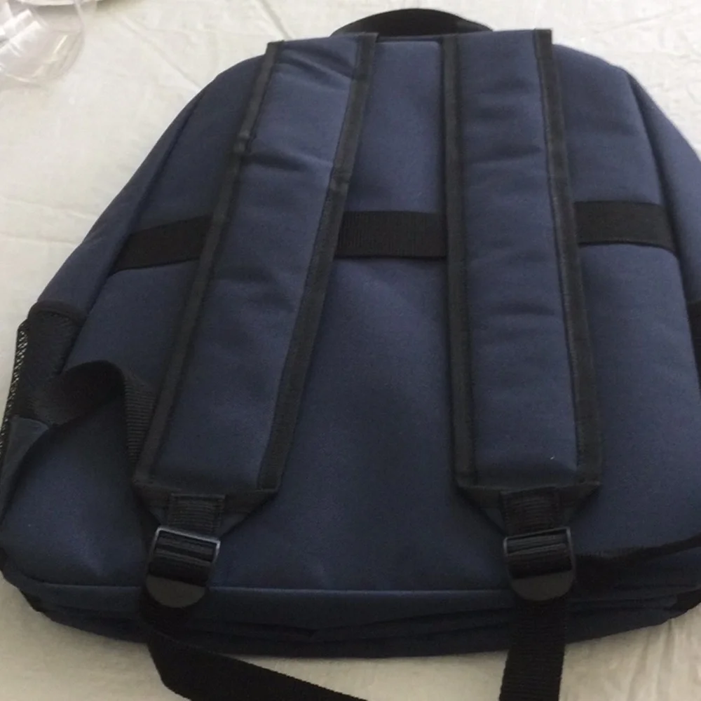 Stylish Navy Backpack NWOT